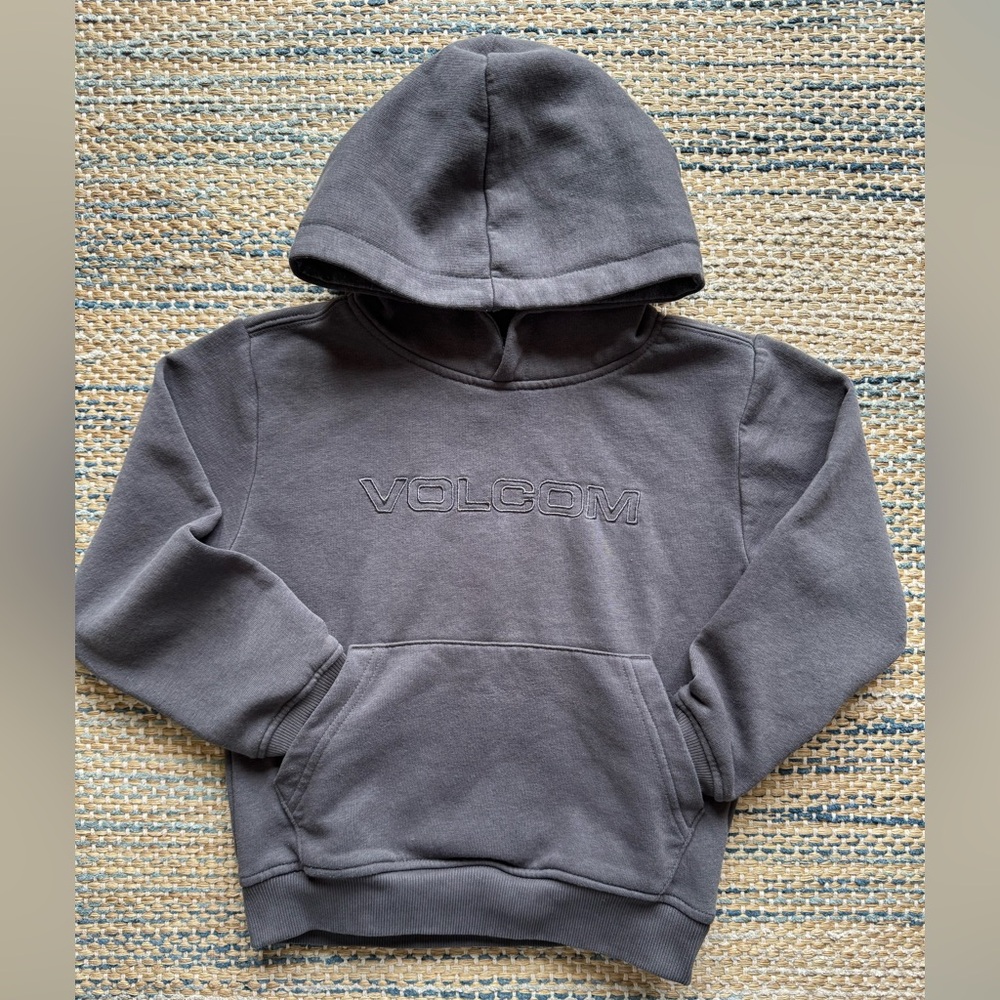 Toddler Volcom Gray Hoodie, Size 4T